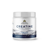Ancient Nutrition Créatine + Collagène – Bouteille visible pour soutenir la masse maigre et la récupération.