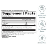 Ancient Nutrition doseur inclus pour measuring l'énergie sans surdosage.