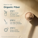 Ancient Nutrition Fibre Organique – étiquette bio USDA et absence de sucre ajouté