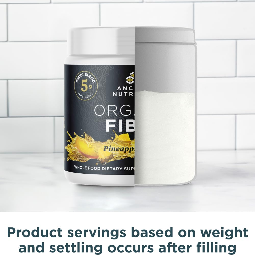 Ancient Nutrition Fibre Organique – verser dans le verre, préparation rapide et pratique