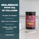 Ancient Nutrition gut-restore poudre citron-gingembre, goût frais