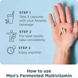 Ancient Nutrition Hommes Multivitamine — capsules faciles à prendre pour soutien osseux et articulaire.