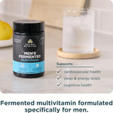 Ancient Nutrition Hommes Multivitamine — portion journalière favorisant récupération et concentration.