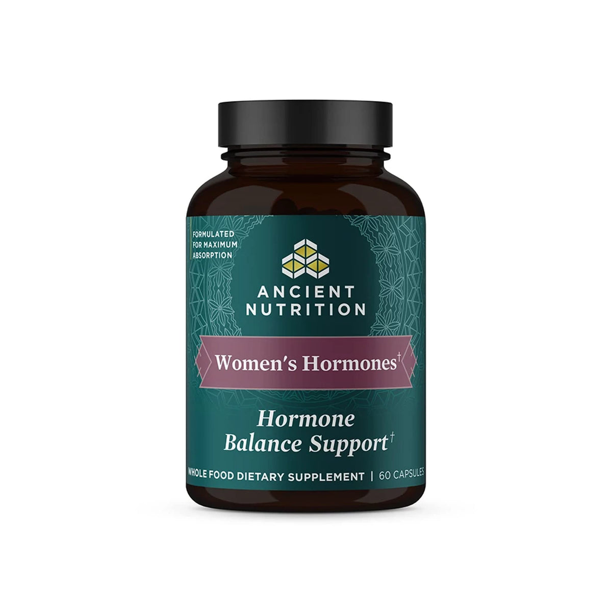 Ancient Nutrition Hormones pour Femmes – bouteille: soutien énergie potentiel et équilibre