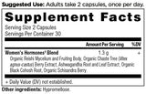 Ancient Nutrition Hormones pour Femmes – étiquette: ingrédients clairs et sans allergènes