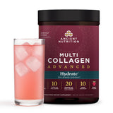 Ancient Nutrition Hydrate bottle montrant une hydratation efficace