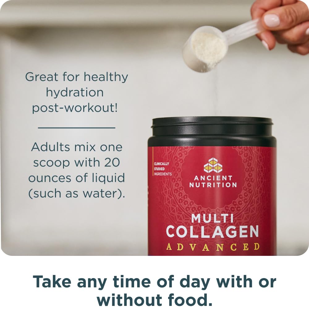 Ancient Nutrition Hydrate smoothie: goût Baies mélangées et collagène