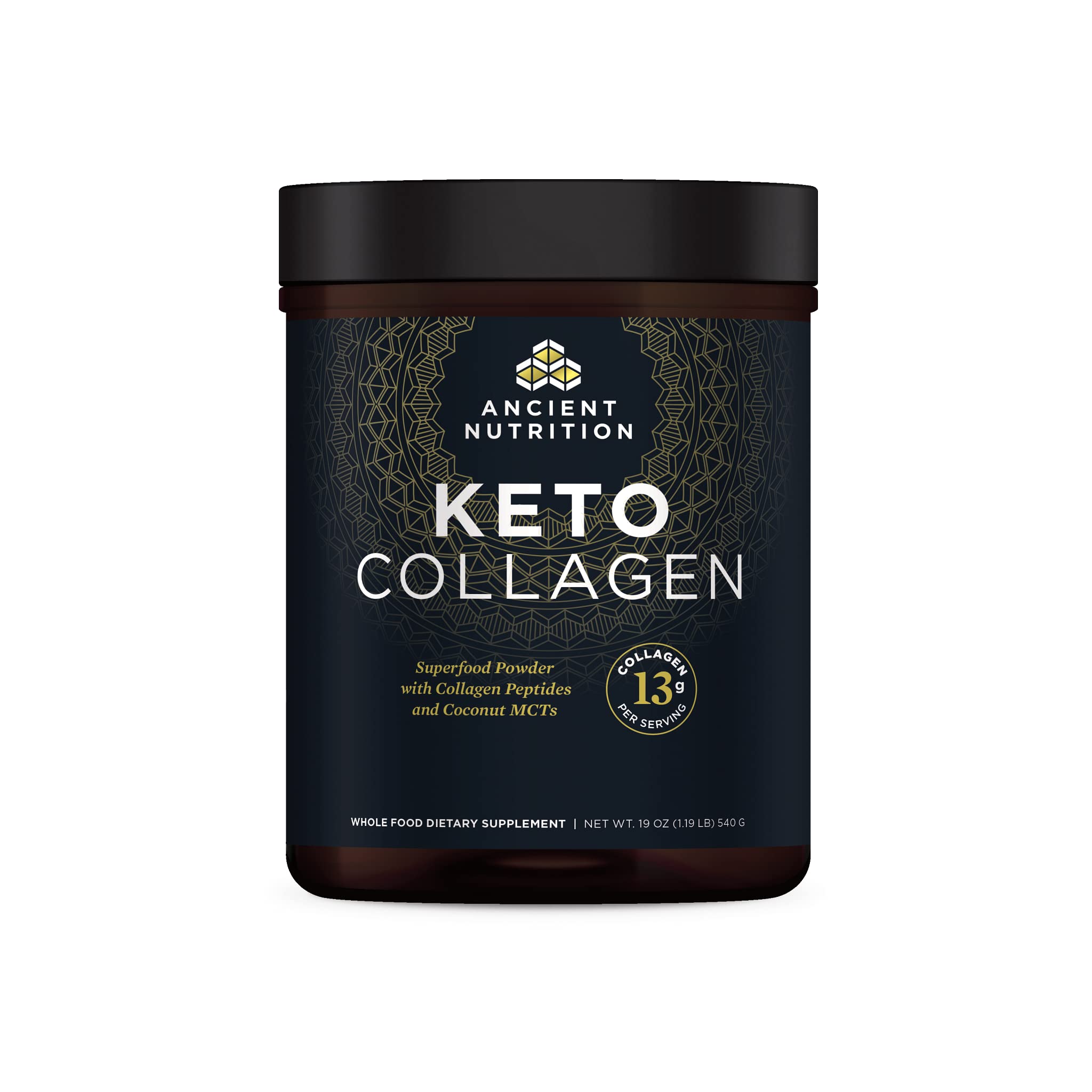 Ancient Nutrition KetoCOLLAGEN: versement de poudre pour démarrer votre routine keto