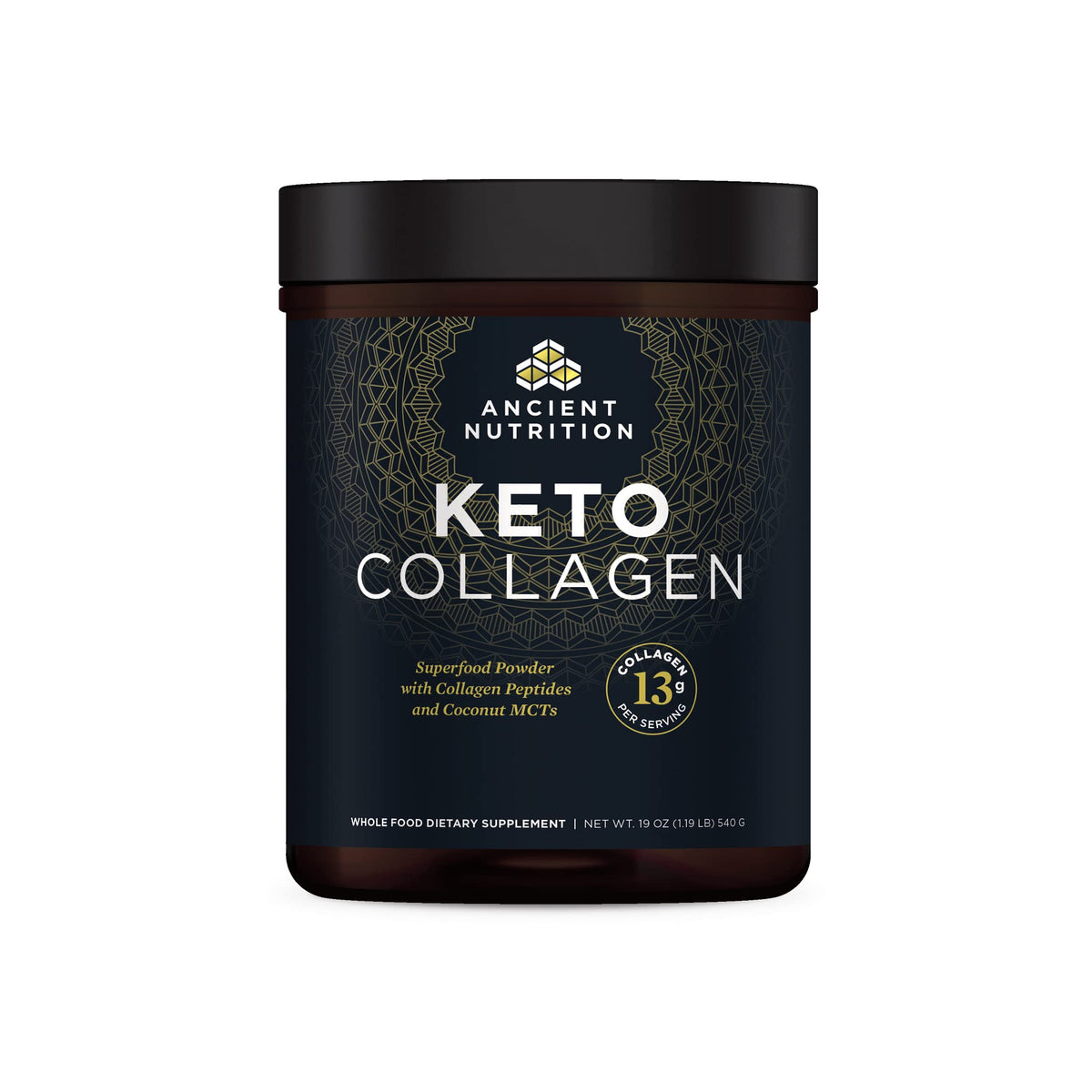 Ancient Nutrition KetoCOLLAGEN: versement de poudre pour démarrer votre routine keto