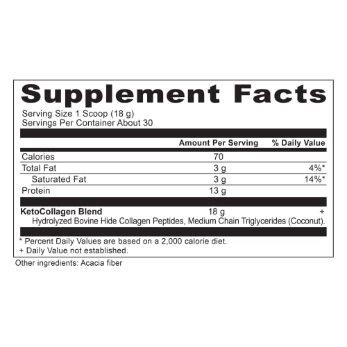 Ancient Nutrition KetoCOLLAGEN: utilisations polyvalentes dans eau, lait ou café