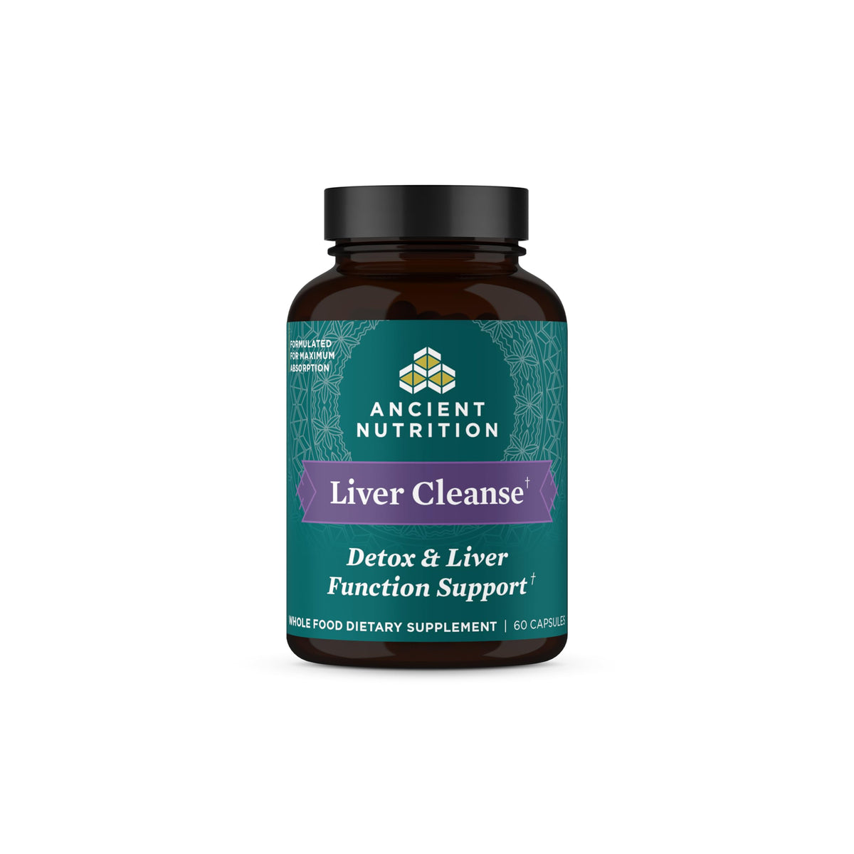 Ancient Nutrition Liver Cleanse – bouteille de gélules prête à soutenir la fonction hépatique