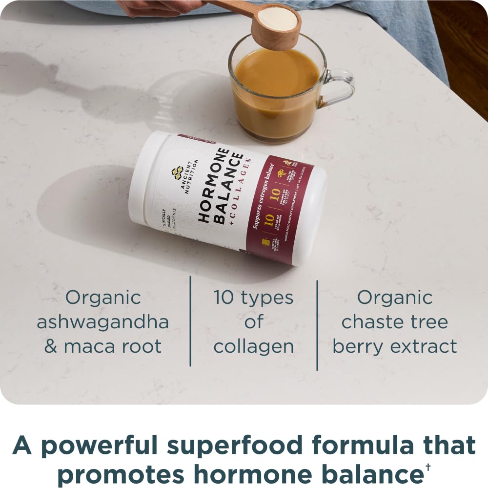 Maca bio d’Ancient Nutrition en poudre, apport possible d’énergie au quotidien.