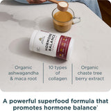 Maca bio d’Ancient Nutrition en poudre, apport possible d’énergie au quotidien.