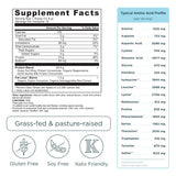 Ancient Nutrition mélange-protein vanille cannelle supporte le métabolisme potentiel