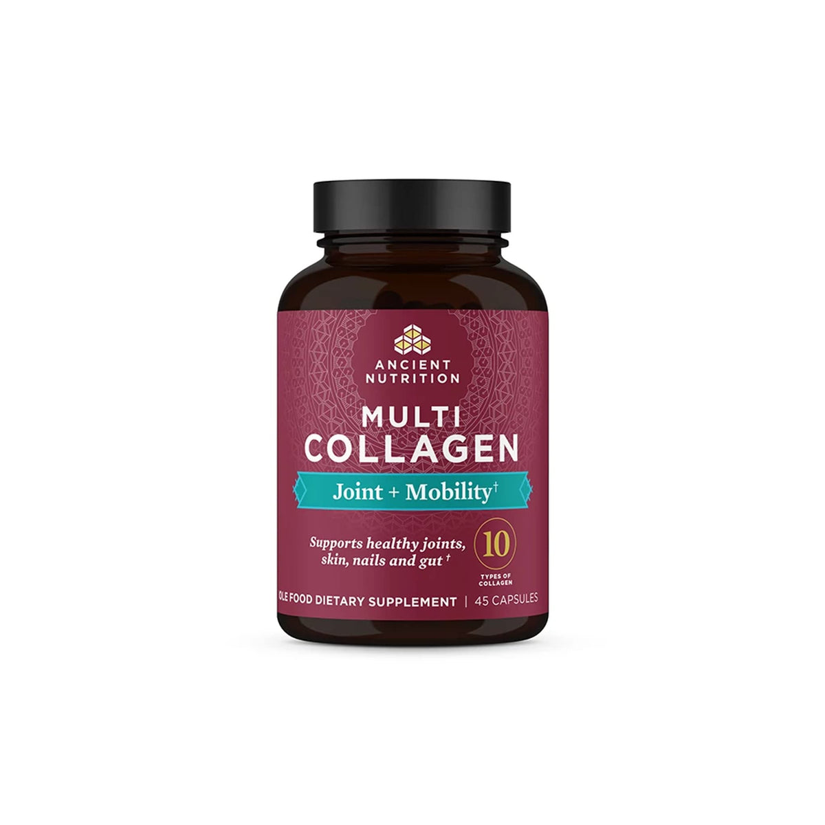 Ancient Nutrition Multi-Collagène, capsules articulation et mobilité, soutien potentiel après l’effort et récupération.