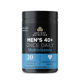 Ancient Nutrition Multivitamine pour homme 40+ – bouteille, présentation du produit et accessibilité.