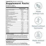 Ingrédients clés du produit: compléments vitamines et minéraux essentiels.