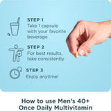 Usage quotidien simple: une capsule par jour dans votre routine.