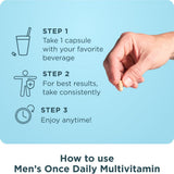 Ancient Nutrition Multivitamine Homme — utilisation quotidienne en déplacement.