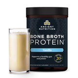 Ancient Nutrition Poudre Bouillon Os Vanilla: texture veloutée et apport protéique utile pour smoothies