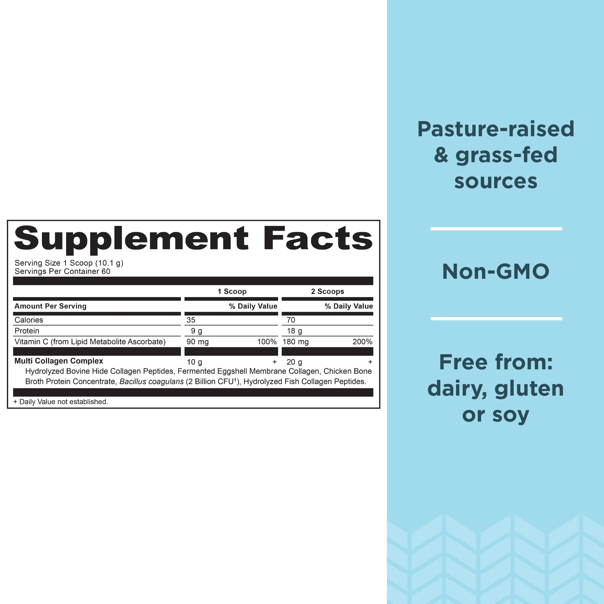 Cuillère-dose Ancient Nutrition collagène – dosage pratique quotidien