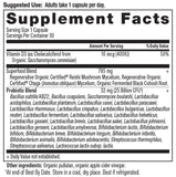 Ancient Nutrition Probiotiques Femme50 – etiquette lisible et informations qualité