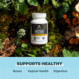 Ancient Nutrition Regenerative Organic Femmes Chaga – mycelium riche en nutriments pour le bien-être.