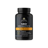Ancient Nutrition SBO Gut Restore, bouteille, soutien potentiel de l'équilibre intestinal.