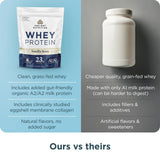Ancient Nutrition Shake Vanille, smoothie rapide et rassasiant.