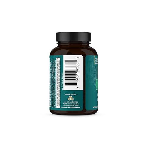 Ancient Nutrition soutient la thyroïde — capsules faciles à avaler pour vitalité.