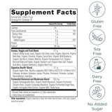 Ancient Nutrition SuperGreens, gobelet prêt à mélanger, pratique pour le quotidien.