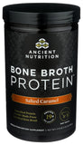 Ancient Nutrition verre eau chaude la poudre se dissout rapidement.