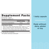 Gélules Vitamine B12 d Ancient Nutrition, dose pratique pour l'énergie.