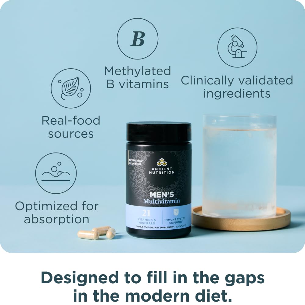 Ancient Nutrition zinc et sélénium: soutien potentiel du système immunitaire.
