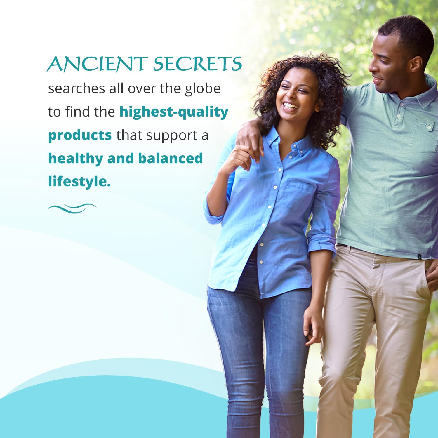 ANCIENT SECRETS Neti Pot design brevet pour une expérience sans fuite.