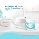 ANCIENT SECRETS Sel Neti sachet voyage: solution pratique pour le voyage.