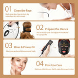 Andalusite masque-pliable-compact-visage facile a transporter
