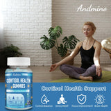 andmino Daytime Cortisol Gummies – prise matinale, aide possible à démarrer la journée.