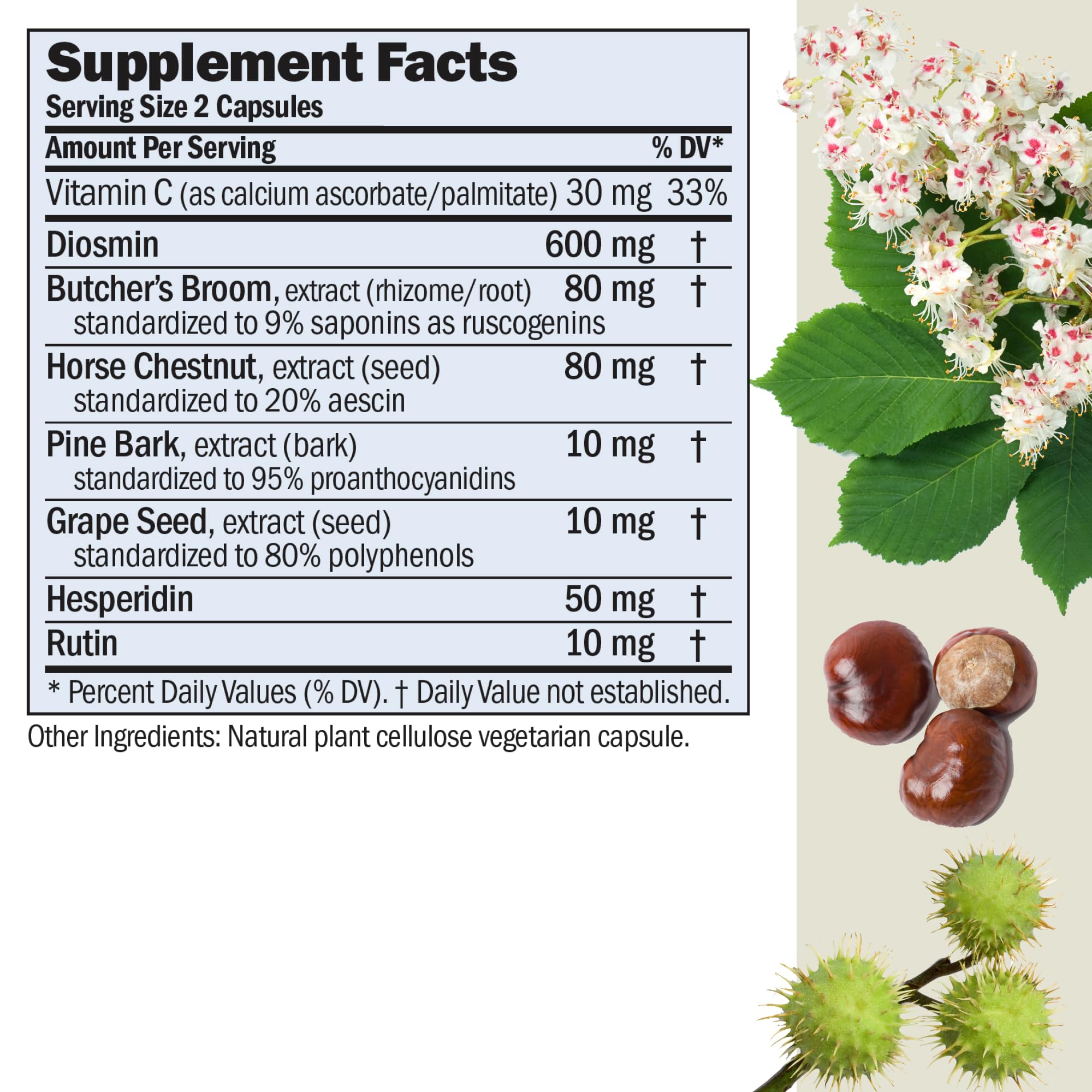 Andrew Lessman Circulation Veine - Etiquette: informations claires sur le produit.