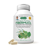 Fibermucil ANDREW LESSMAN — bouteille de capsules faciles à avaler pour la régularité.