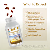 ANDREW LESSMAN Phytoceramides Biotin - bouchon: capsules faciles à avaler dans la routine.