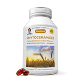 ANDREW LESSMAN Phytoceramides Biotin - bouteille softgels: hydratation potentielle pour une peau douce.