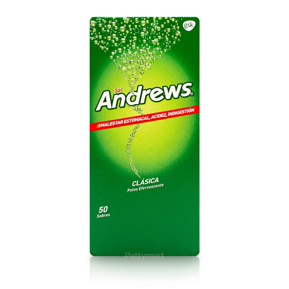 Andrews Salts Original — emballage soigné, pratique pour ranger les sachets.
