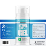 Androgenesis Gel: emballage 2-pack, pratique et prêt à l'emploi.