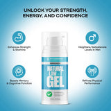 Androgenesis Gel: routine matin et soir facile à intégrer.