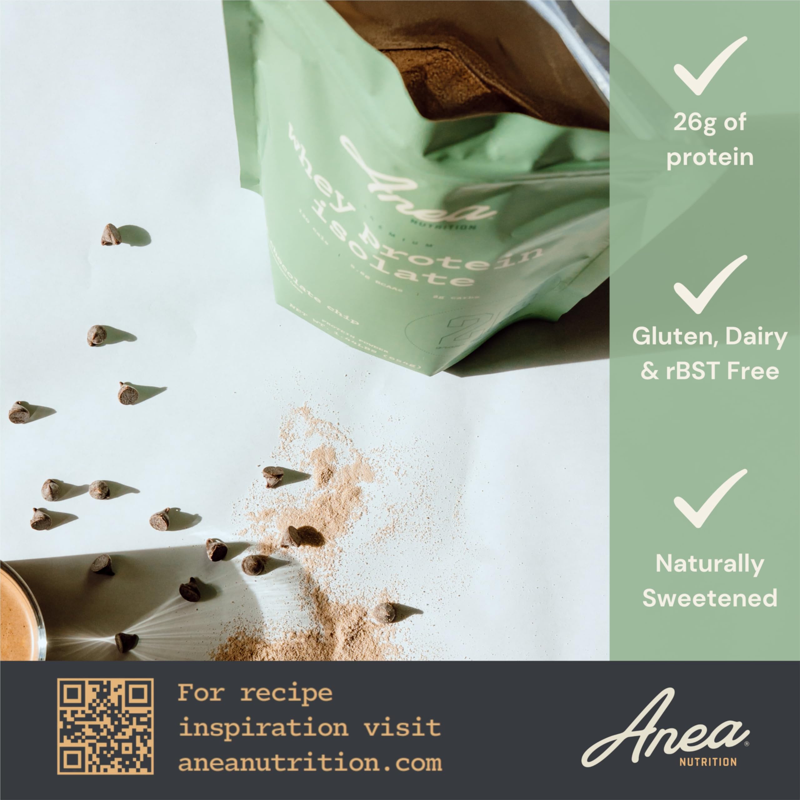 Anea Nutrition Whey Protein Isolate après entraînement, récupération musculaire