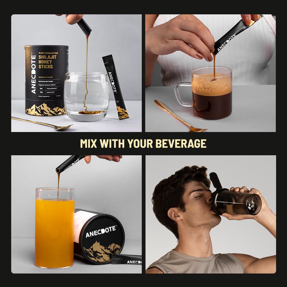 ANECDOTE Stick Miel Shilajit en contexte sportif et professionnel