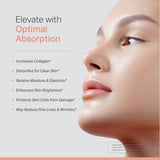 Anew Vita vitamine C liposomale, capsules: vitamine biodisponible pour l'éclat.