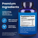 AnFamer Testosterone Booster – bouteille avec capuchon facile à ouvrir pour une utilisation quotidienne
