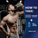 AnFamer Testosterone Booster – étiquette lisible et ingrédients clés favorisant la vitalité masculine